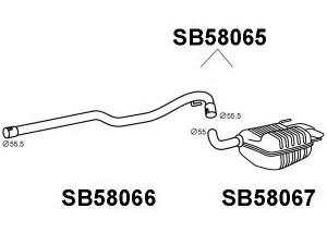 VENEPORTE SB58065 galinis duslintuvas
12765683, 12803032