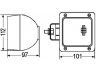 HELLA 1GA 997 506-217 darbinė šviesa
1 045 494 5