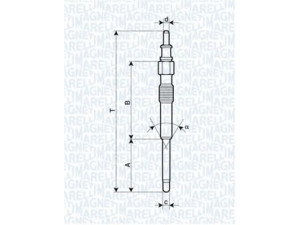 MAGNETI MARELLI 062900042304 kaitinimo žvakė 
 Kibirkšties / kaitinamasis uždegimas -> Kaitinimo kaištis
660 159 00 01, 660 159 02 01, A 660 159 00 01