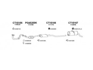 VENEPORTE 450246 išmetimo sistema 
 Išmetimo sistema -> Išmetimo sistema, visa