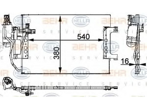 HELLA 8FC 351 301-391 kondensatorius, oro kondicionierius 
 Oro kondicionavimas -> Kondensatorius
168 500 08 54, 168 500 10 54, 168 500 11 54