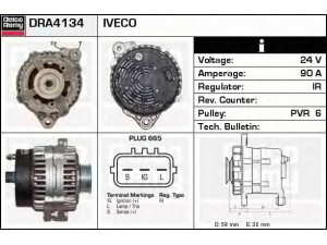 DELCO REMY DRA4134 kintamosios srovės generatorius 
 Elektros įranga -> Kint. sr. generatorius/dalys -> Kintamosios srovės generatorius
500337394