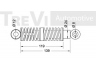 TREVI AUTOMOTIVE TA1184 vibracijos slopintuvas, V formos rumbuotas diržas 
 Diržinė pavara -> V formos rumbuotas diržas/komplektas -> Vibracijos slopintuvas
046145299, 046145299, 046145299