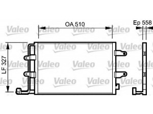 VALEO 814005 kondensatorius, oro kondicionierius 
 Oro kondicionavimas -> Kondensatorius
1C0820413C, 1C0820413D