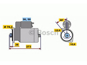 BOSCH 0 001 218 148 starteris 
 Elektros įranga -> Starterio sistema -> Starteris