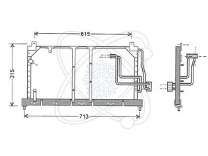ELECTRO AUTO 30O0005 kondensatorius, oro kondicionierius 
 Oro kondicionavimas -> Kondensatorius
1618015, 1618046, 1618071