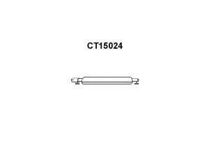 VENEPORTE CT15024 vidurinis duslintuvas 
 Išmetimo sistema -> Duslintuvas
95495446, AY1820