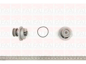 FAI AutoParts WP6311 vandens siurblys 
 Aušinimo sistema -> Vandens siurblys/tarpiklis -> Vandens siurblys
96350799, 96351969, 96352648