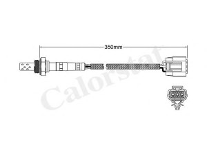 CALORSTAT by Vernet LS130015 lambda jutiklis 
 Variklis -> Variklio elektra
KJ02-18-861A, KJ02-18-861B, KJ02-18-861C
