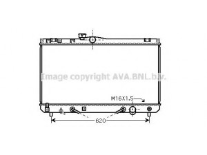 AVA QUALITY COOLING TO2454 radiatorius, variklio aušinimas
1640046240, 1640046340