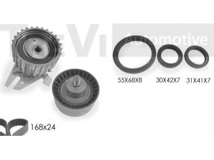 TREVI AUTOMOTIVE KD1228DS1 paskirstymo diržo komplektas 
 Techninės priežiūros dalys -> Papildomas remontas