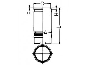 KOLBENSCHMIDT 88398110 cilindro įvorė
F N 320