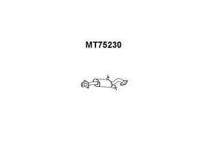 VENEPORTE MT75230 priekinis duslintuvas 
 Išmetimo sistema -> Duslintuvas
MB651687