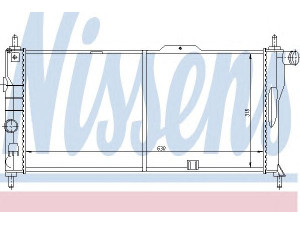 NISSENS 632731 radiatorius, variklio aušinimas 
 Aušinimo sistema -> Radiatorius/alyvos aušintuvas -> Radiatorius/dalys
1300 126, 1302 027, 90442550, 1300 126