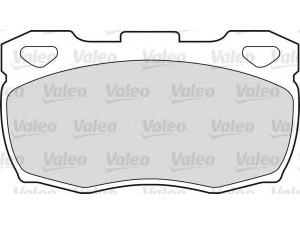 VALEO 598623 stabdžių trinkelių rinkinys, diskinis stabdys 
 Techninės priežiūros dalys -> Papildomas remontas
RTC5574, STC2952