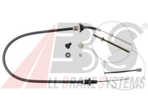 A.B.S. K24840 sankabos trosas 
 Dviratė transporto priemonės -> Kabeliai ir tachometro velenaai -> Sankabos trosas
3450915, 34509158