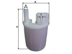 UNIFLUX FILTERS XB317 kuro filtras 
 Techninės priežiūros dalys -> Papildomas remontas
319112D000