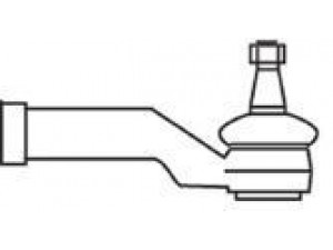 FRAP 3767 skersinės vairo trauklės galas 
 Vairavimas -> Vairo mechanizmo sujungimai
1433274, 31280000, 31302344, LR002610