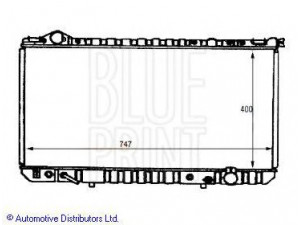 BLUE PRINT ADT39848 radiatorius, variklio aušinimas 
 Aušinimo sistema -> Radiatorius/alyvos aušintuvas -> Radiatorius/dalys
1640050021