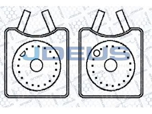 JDEUS 430M31 alyvos aušintuvas, variklio alyva 
 Aušinimo sistema -> Radiatorius/alyvos aušintuvas -> Alyvos aušintuvas
95VW68858BA, 068117021B, 068117021BV