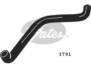 GATES 3791 radiatoriaus žarna 
 Aušinimo sistema -> Žarnelės/vamzdeliai/sujungimai -> Radiatoriaus žarnos
7609905, 7609905