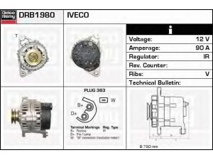 DELCO REMY DRB1980 kintamosios srovės generatorius 
 Elektros įranga -> Kint. sr. generatorius/dalys -> Kintamosios srovės generatorius
2995094, 500314723