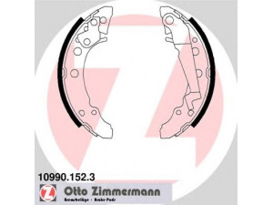 ZIMMERMANN 10990.152.3 stabdžių trinkelių komplektas 
 Techninės priežiūros dalys -> Papildomas remontas
6E0 609 525