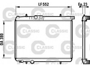 VALEO 232886 radiatorius, variklio aušinimas 
 Aušinimo sistema -> Radiatorius/alyvos aušintuvas -> Radiatorius/dalys
1330-38, 1330-B3, 1330-F8, 1330-H5