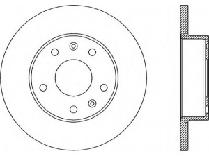 OPEN PARTS BDR1853.10 stabdžių diskas 
 Stabdžių sistema -> Diskinis stabdys -> Stabdžių diskas
ANR4983, SBD100830, SDB100830