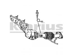 KLARIUS 322086 katalizatoriaus keitiklis 
 Išmetimo sistema -> Katalizatoriaus keitiklis
LFY92050XC