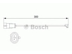 BOSCH 1 987 473 535 įspėjimo kontaktas, stabdžių trinkelių susidėvėjimas
1908407, 42548208