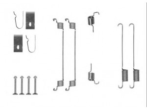 PAGID X0258 priedų komplektas, stabdžių trinkelės 
 Stabdžių sistema -> Būgninis stabdys -> Dalys/priedai