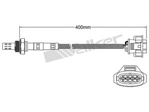 WALKER PRODUCTS 250-24647 lambda jutiklis 
 Variklis -> Variklio elektra
986 606 127 00, 986 606 127 01