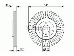 BOSCH 0 986 479 A24 stabdžių diskas 
 Dviratė transporto priemonės -> Stabdžių sistema -> Stabdžių diskai / priedai
569154, 93188445, 569154, 93188445