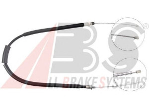 A.B.S. K11687 trosas, stovėjimo stabdys 
 Stabdžių sistema -> Valdymo svirtys/trosai
543611, 36531-01A01