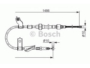 BOSCH 1 987 477 512 trosas, stovėjimo stabdys 
 Stabdžių sistema -> Valdymo svirtys/trosai
GVC 9023 75, GVC 9023 75, SPB 1012 90