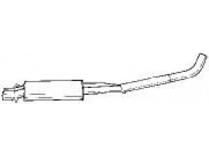 AKS DASIS SG18429 vidurinis duslintuvas