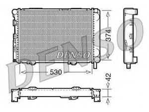DENSO DRM17025 radiatorius, variklio aušinimas 
 Aušinimo sistema -> Radiatorius/alyvos aušintuvas -> Radiatorius/dalys
1245000403