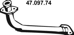 EBERSPÄCHER 47.097.74 išleidimo kolektorius 
 Išmetimo sistema -> Išmetimo vamzdžiai
17420-03160