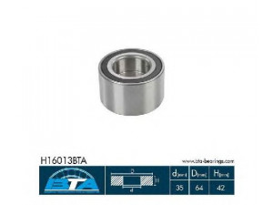 BTA H16013BTA rato guolio komplektas 
 Ašies montavimas/vairavimo mechanizmas/ratai -> Rato stebulė/montavimas -> Rato guolis
9004363252, 9004363253