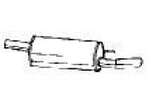 AKS DASIS SG14605 galinis duslintuvas