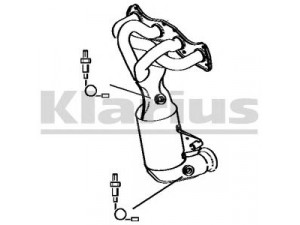 KLARIUS 322532 katalizatoriaus keitiklis 
 Išmetimo sistema -> Katalizatoriaus keitiklis
0341L6, 0341L6