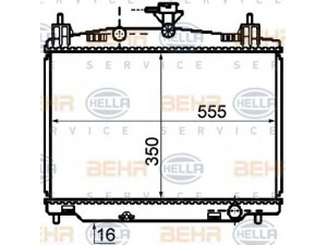 HELLA 8MK 376 753-641 radiatorius, variklio aušinimas 
 Aušinimo sistema -> Radiatorius/alyvos aušintuvas -> Radiatorius/dalys
ZJ38-15-200A