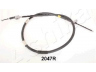 ASHIKA 131-02-2047R trosas, stovėjimo stabdys 
 Stabdžių sistema -> Valdymo svirtys/trosai
4642024090, 4642024090