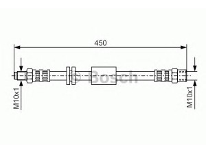 BOSCH 1 987 476 443 stabdžių žarnelė 
 Stabdžių sistema -> Stabdžių žarnelės
34 32 1 152 274, 34 32 1 153 109