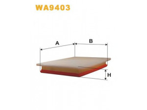 WIX FILTERS WA9403 oro filtras 
 Techninės priežiūros dalys -> Techninės priežiūros intervalai
5834040, 5834279, 93183389, 93192882