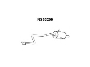 VENEPORTE NS53209 galinis duslintuvas 
 Išmetimo sistema -> Duslintuvas
2010018B00, 2010018B05, 2010018B06