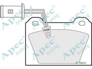 APEC braking PAD355 stabdžių trinkelių rinkinys, diskinis stabdys 
 Techninės priežiūros dalys -> Papildomas remontas
GBP259, GBP90259, GBP259, GBP259AF