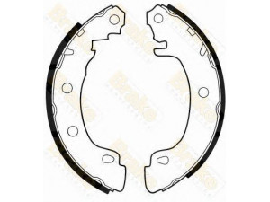 Brake ENGINEERING SH2496 stabdžių trinkelių komplektas 
 Techninės priežiūros dalys -> Papildomas remontas
7701204835, 7701206242, 7701207266