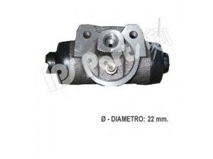 IPS Parts ICR-4185 rato stabdžių cilindras 
 Stabdžių sistema -> Ratų cilindrai
44100-0X800, 44100-0X810